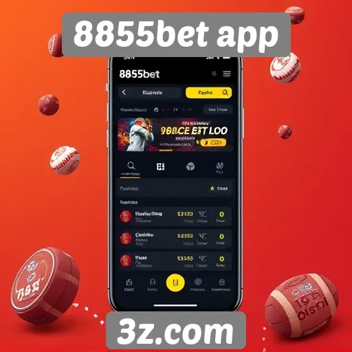 Interface e usabilidade do 8855bet app