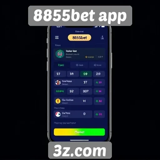 Avaliação da interface do usuário do 8855bet app